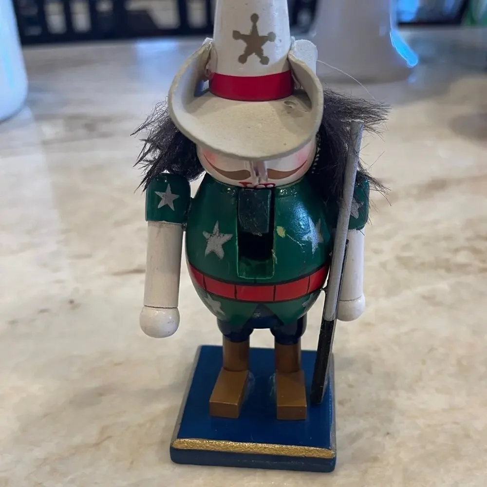 Nutcracker Sheriff cowboy soldier Christmas